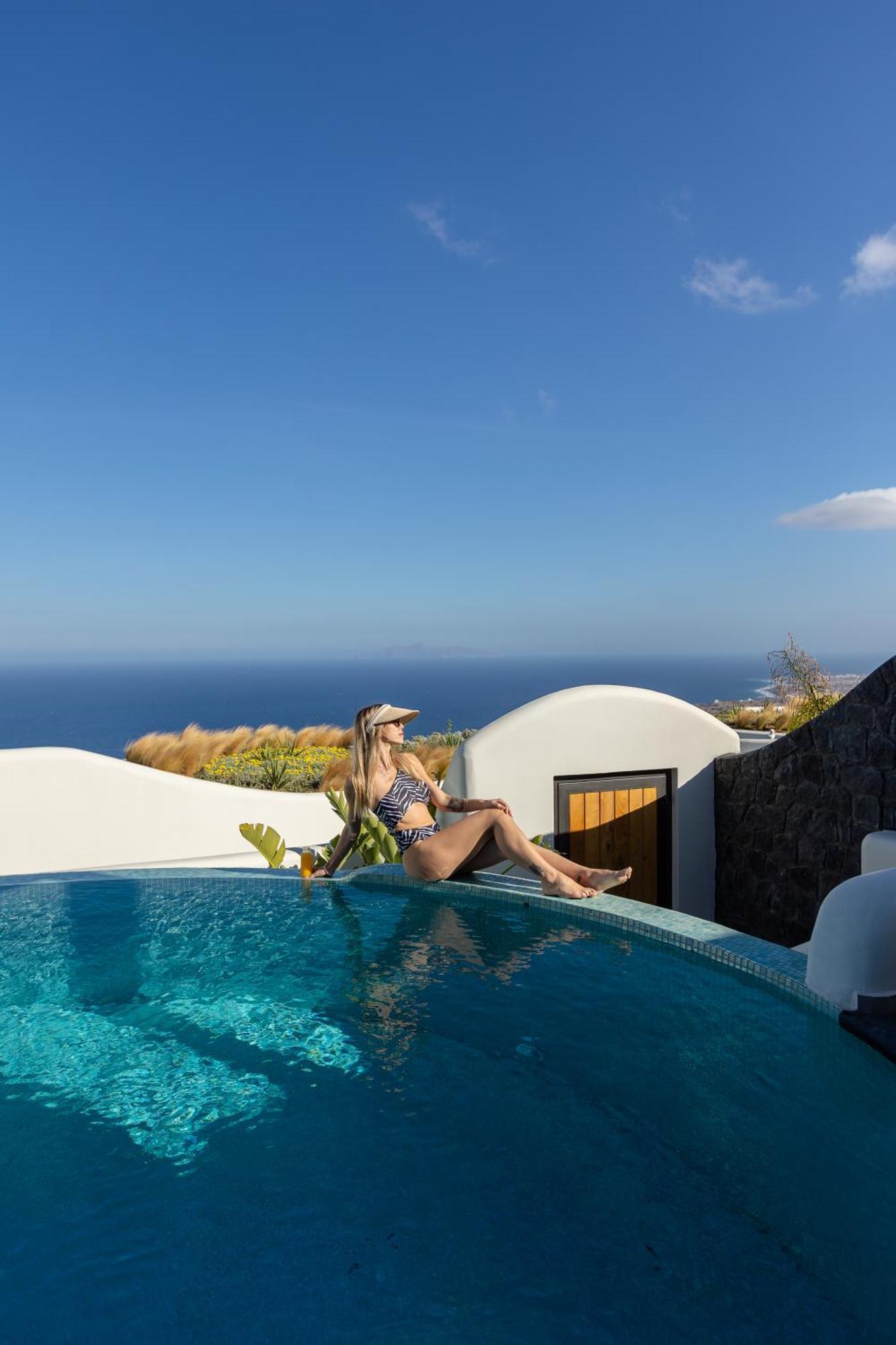 Secret Path Luxury Villas Imerovígli Buitenkant foto